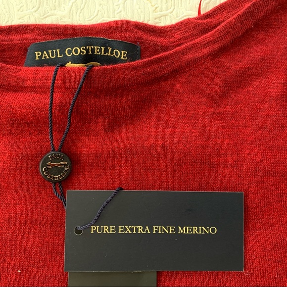 🇬🇧 /Paul Costelloe/ Extra Fine Merino Wool Sweater (M) - Picture 2 of 10